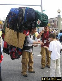 Backpack load